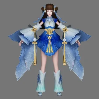 古装少女—小蝶