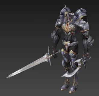 战士模型