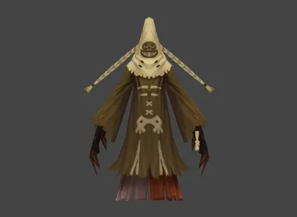 怪物 长袍 蒙面 高级 boss 男 希望你们喜欢