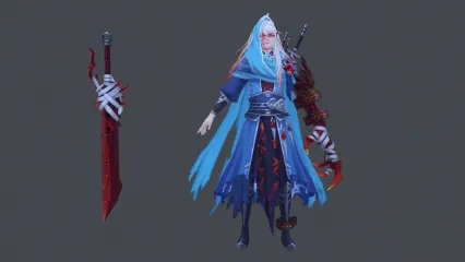 恶魔剑士模型
