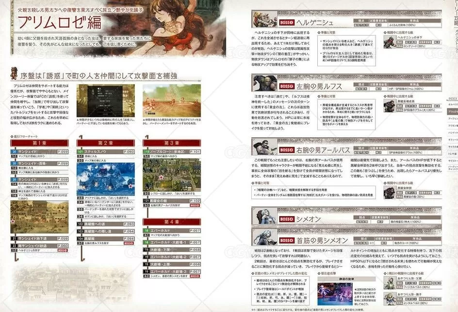 《歧路旅人》 OCTOPATH TRAVELER 设定画集 116P-11