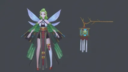 绿衣精灵时装