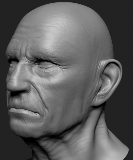 Zbrush精细人脸塑造实例训练视频教程全集一二三季