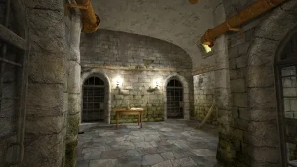 二战监狱地牢3D模型