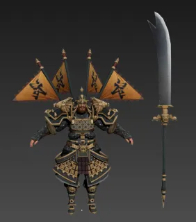 精品三国次时代战士模型