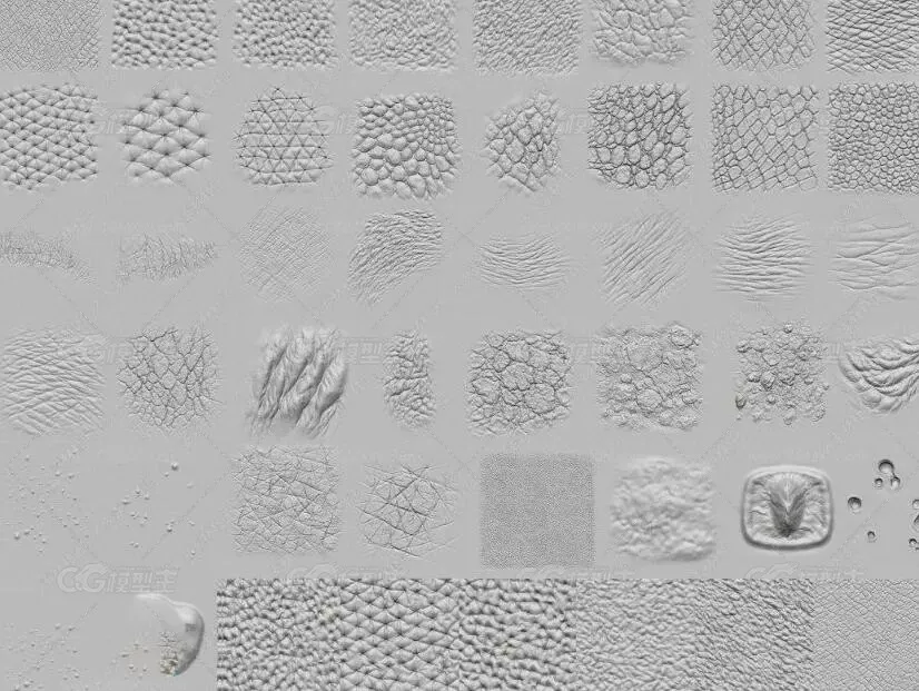 40组影视级生物角色皮肤纹理贴图合集-4