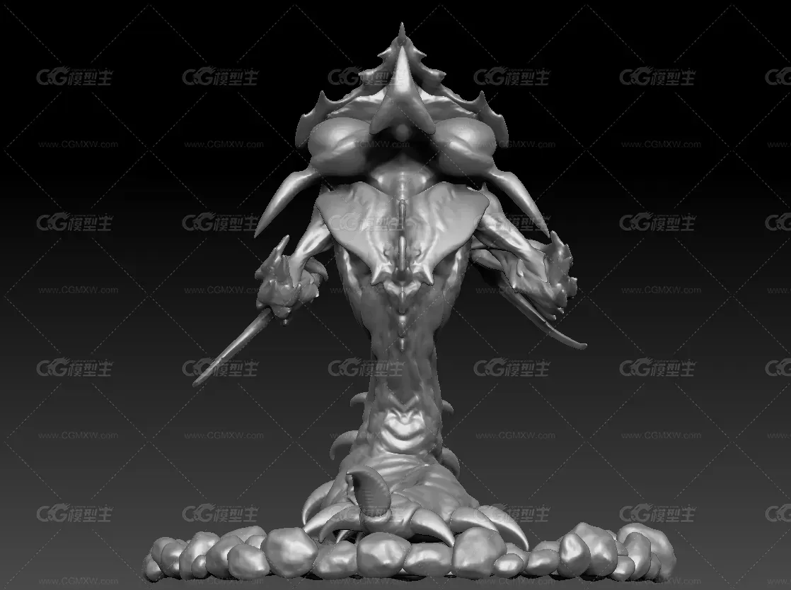 星际争霸—次时代刺蛇—可打印手办-12