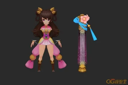 Q版 天琴圣女 青瑶仙子