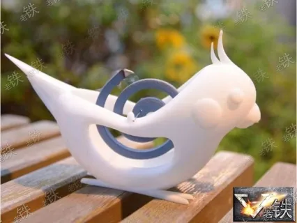 免费分享--3d打印素材之鹦鹉蚊香架