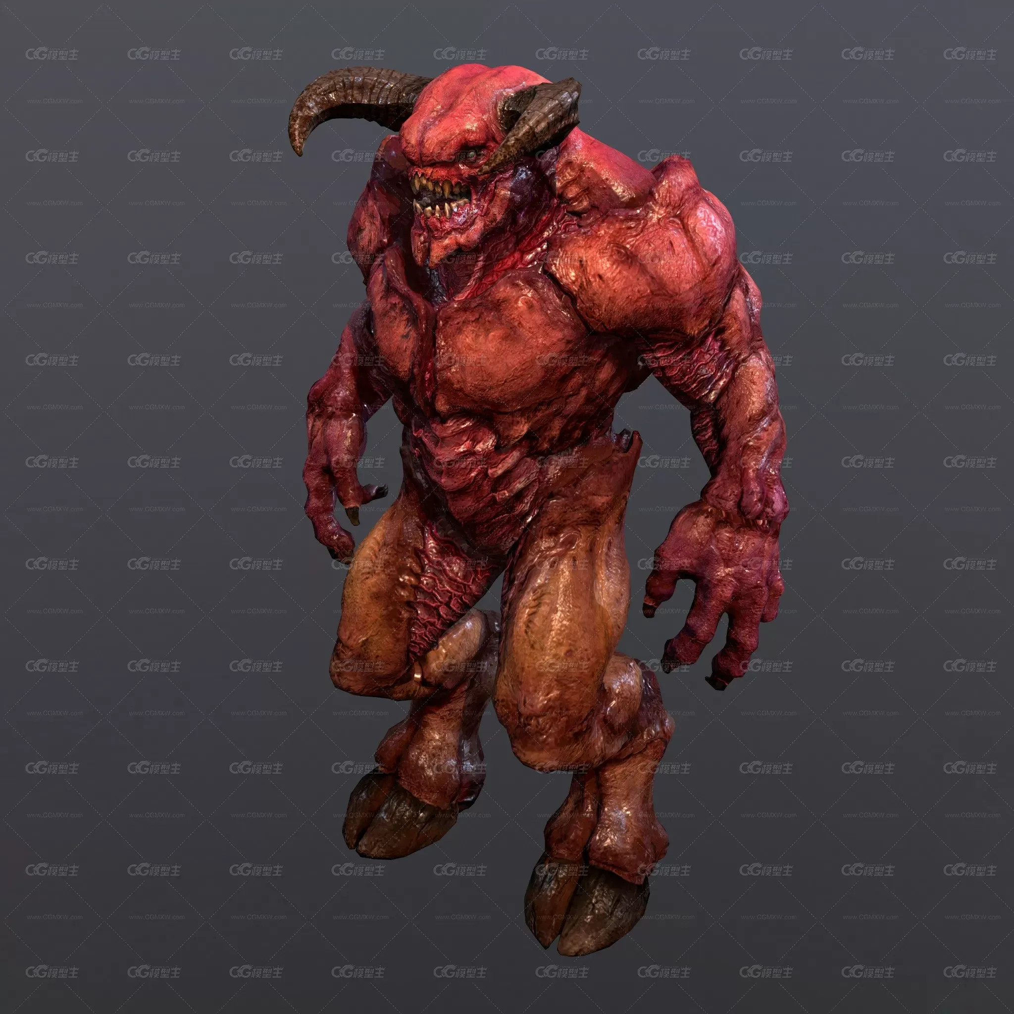 次时代恶魔带—带骨骼绑定-2