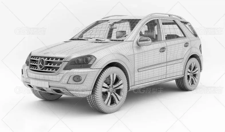 10个精品汽车3D模型+MAX VR渲染源文件-15