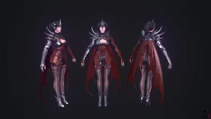 次世代 美女 法师 皮衣