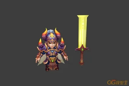 Q版 魔师建军 将军