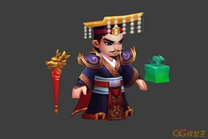 Q版 玉帝 皇帝 玉玺