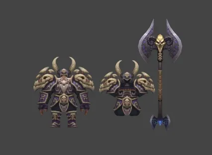 克拉卡顿人狂战魔化战斗盔甲