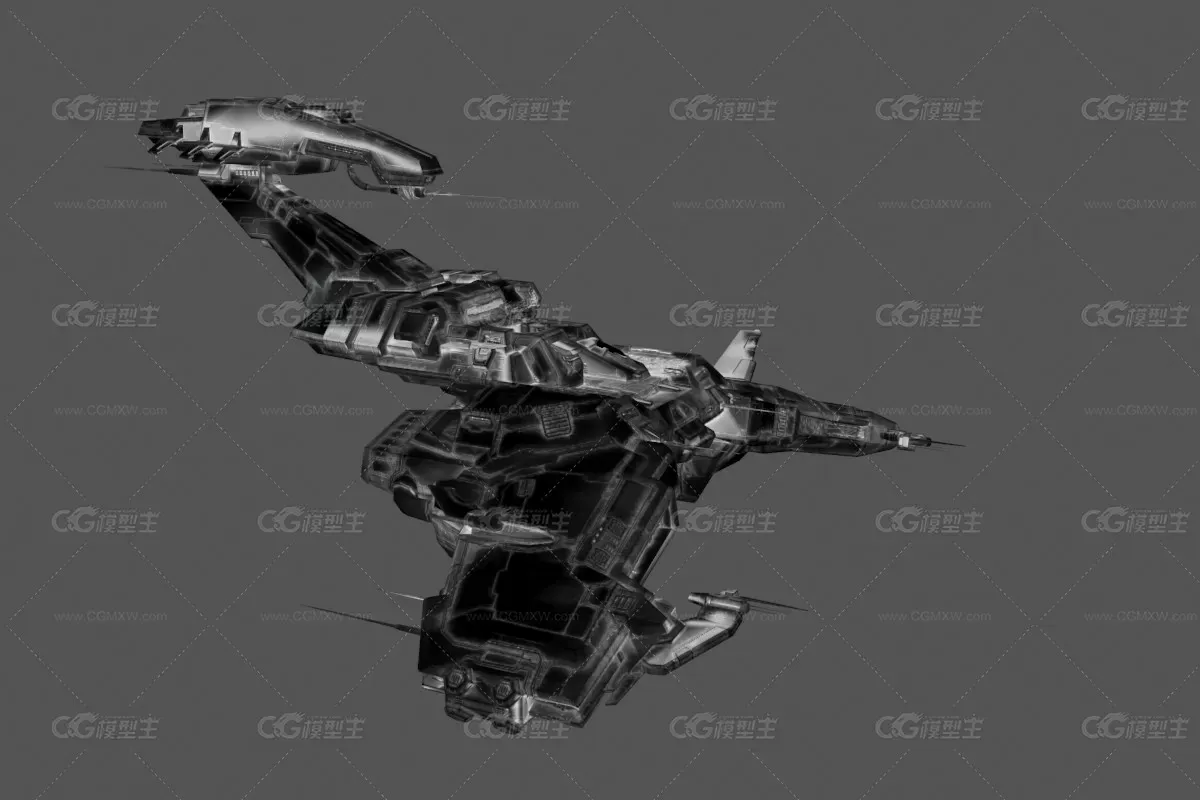 宇宙航模 黑暗古拉机船-2