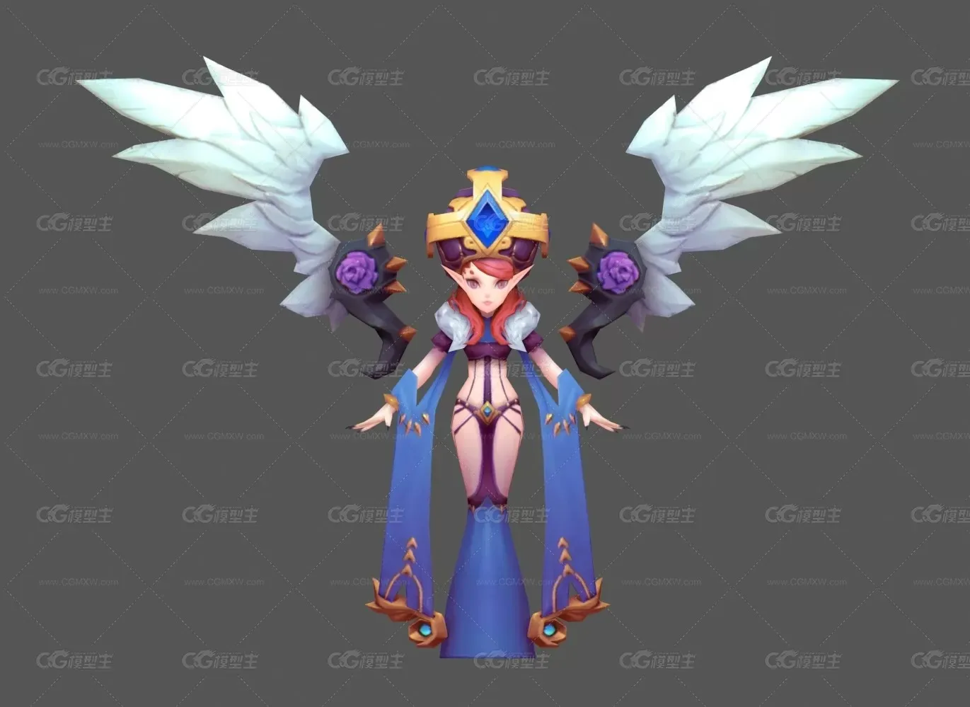 天使 法师 巫师 美女 Q版 日韩风-1