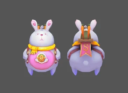 流氓兔 宠物 坐骑 Q版 日韩风