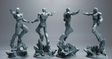 钢铁侠3d打印模型