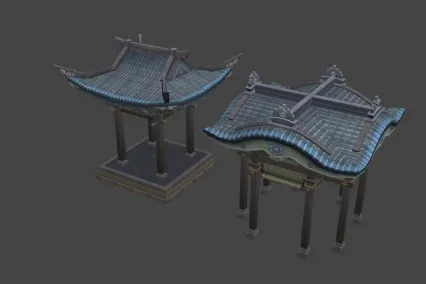 古亭 亭子  中式古亭建筑