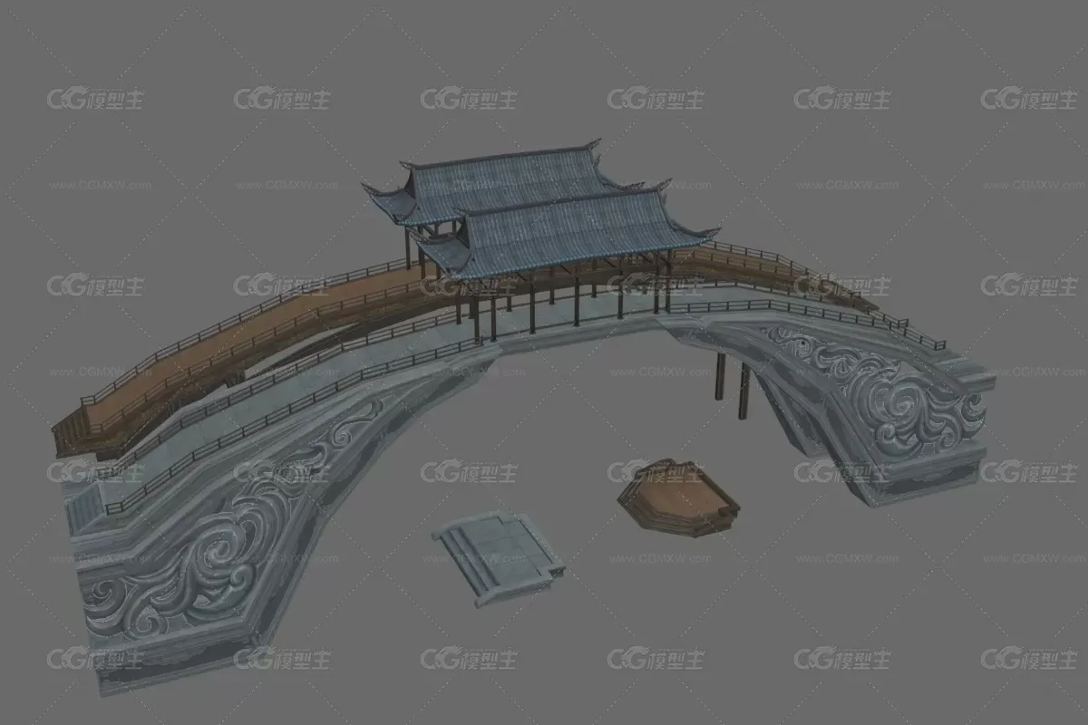 古万楼石桥 拱桥-1