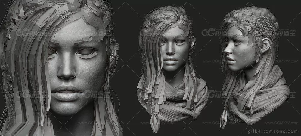 ZBrush 次时代游戏角色3D制作教程-9