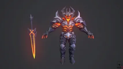 次时代 魔法时代 ABADDON 剑魔3D模型