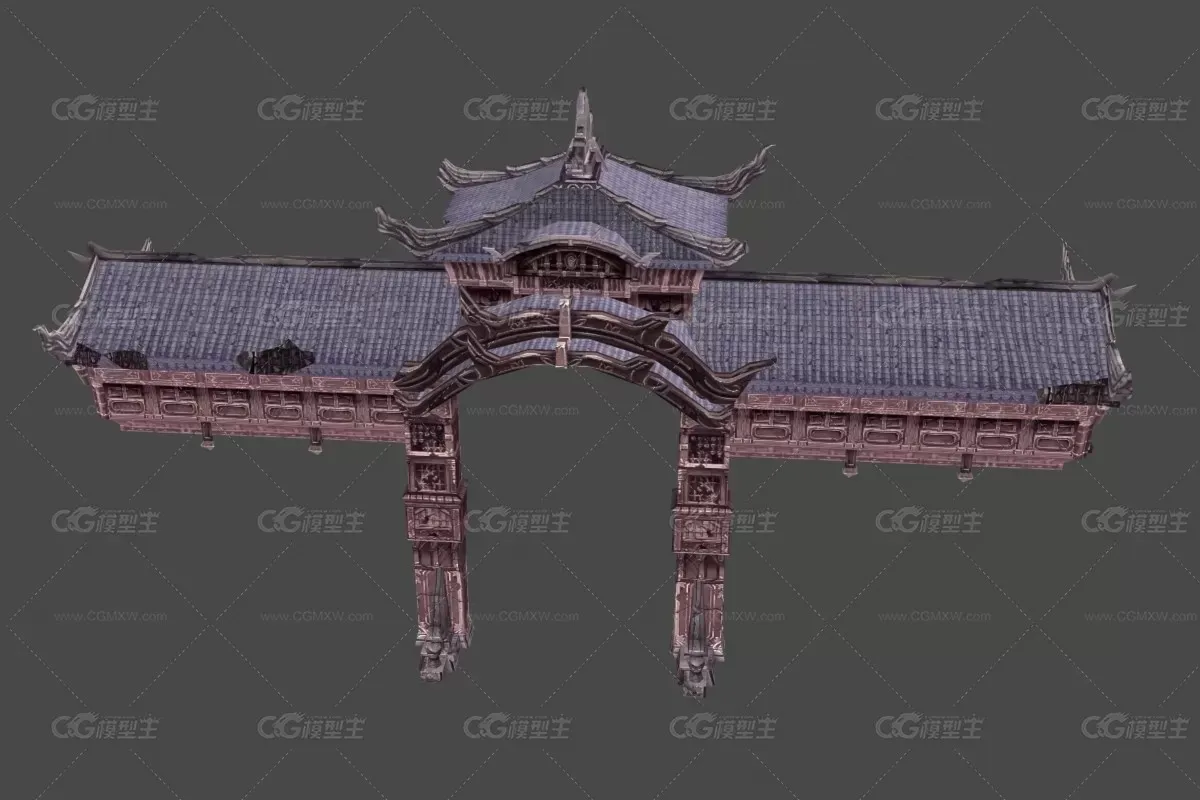 鬼宗大门 门楼-2