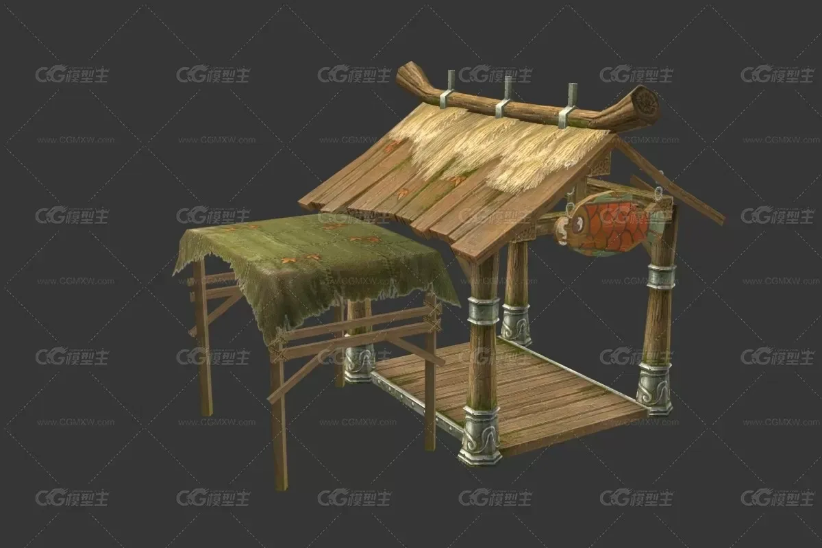 鱼码头 鱼棚子-1