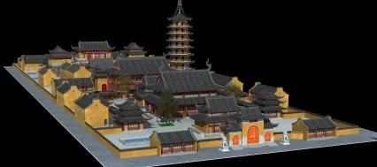 寺院-寺庙-佛教-古建筑-尼姑庵-少林寺-太庙-塔