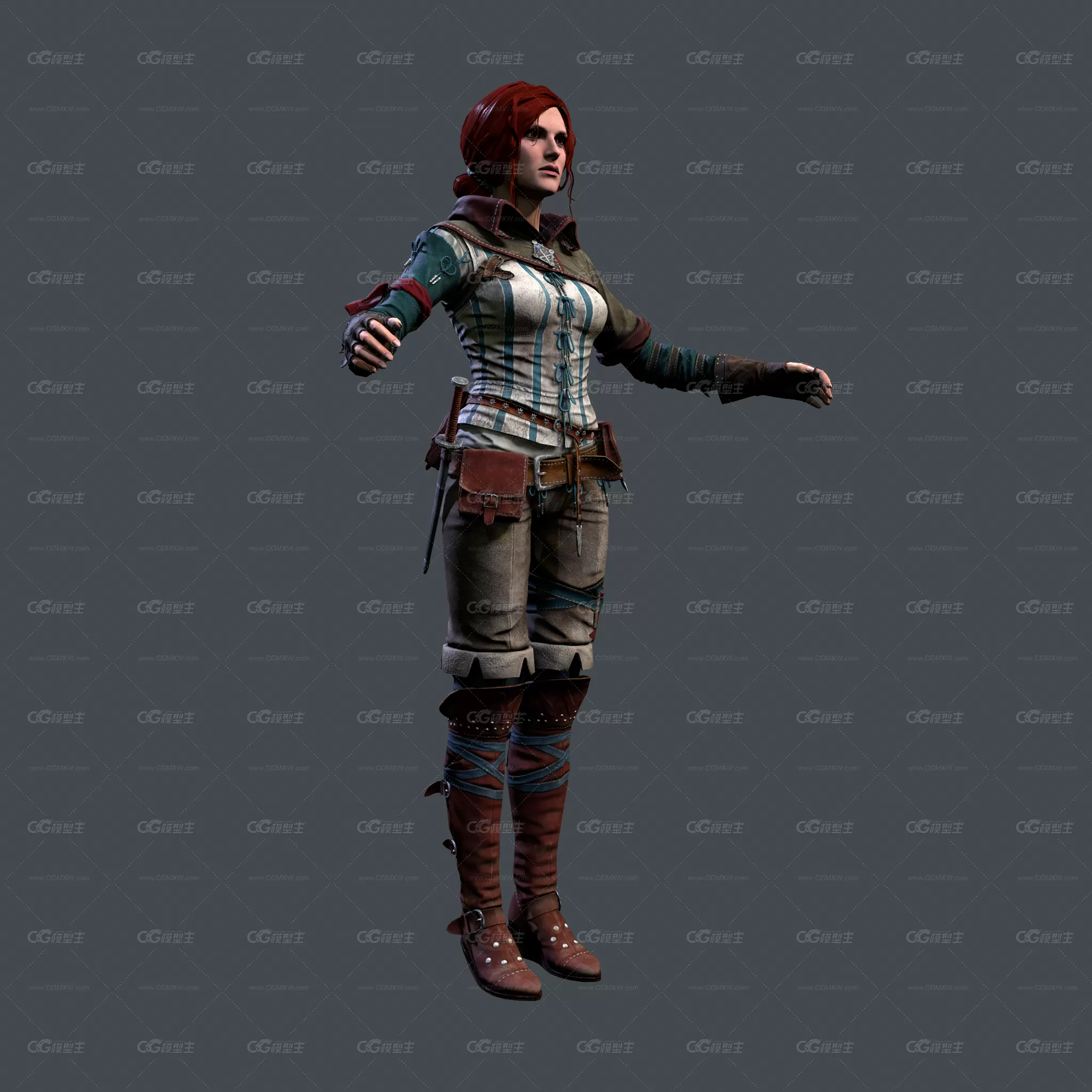 Witcher 2 -Triss Merigold-3