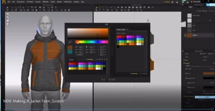 MD布料结算教程 很稀缺的Marvelous Designer教程