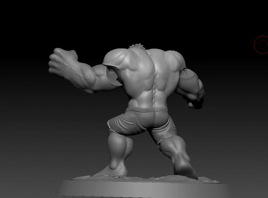 浩克 绿巨人拆件3d打印-4