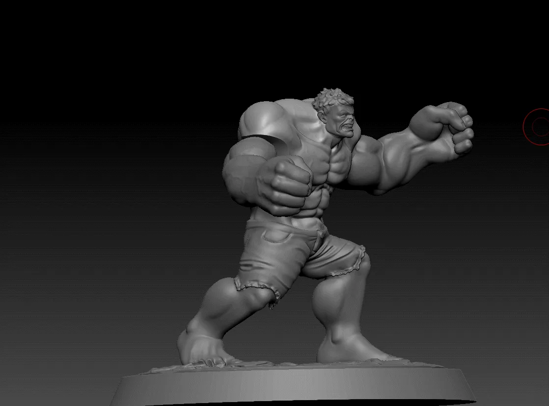 浩克 绿巨人拆件3d打印-7