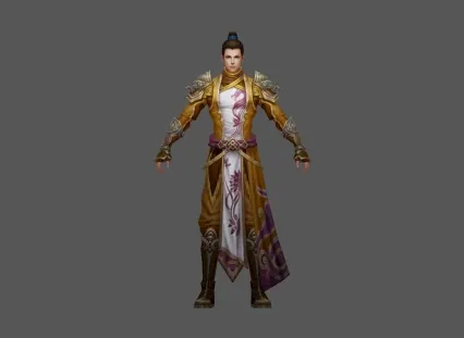 黄袍 武侠 仙侠 帅哥 时装 套装