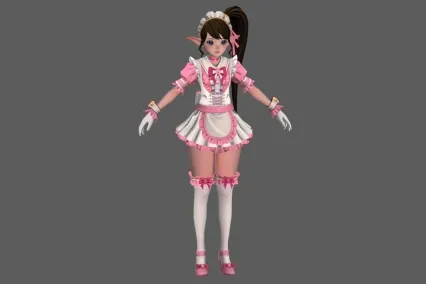 少女制服小萝莉  少女仆