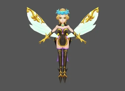 精灵 花仙子 Q版 国风 魔幻风