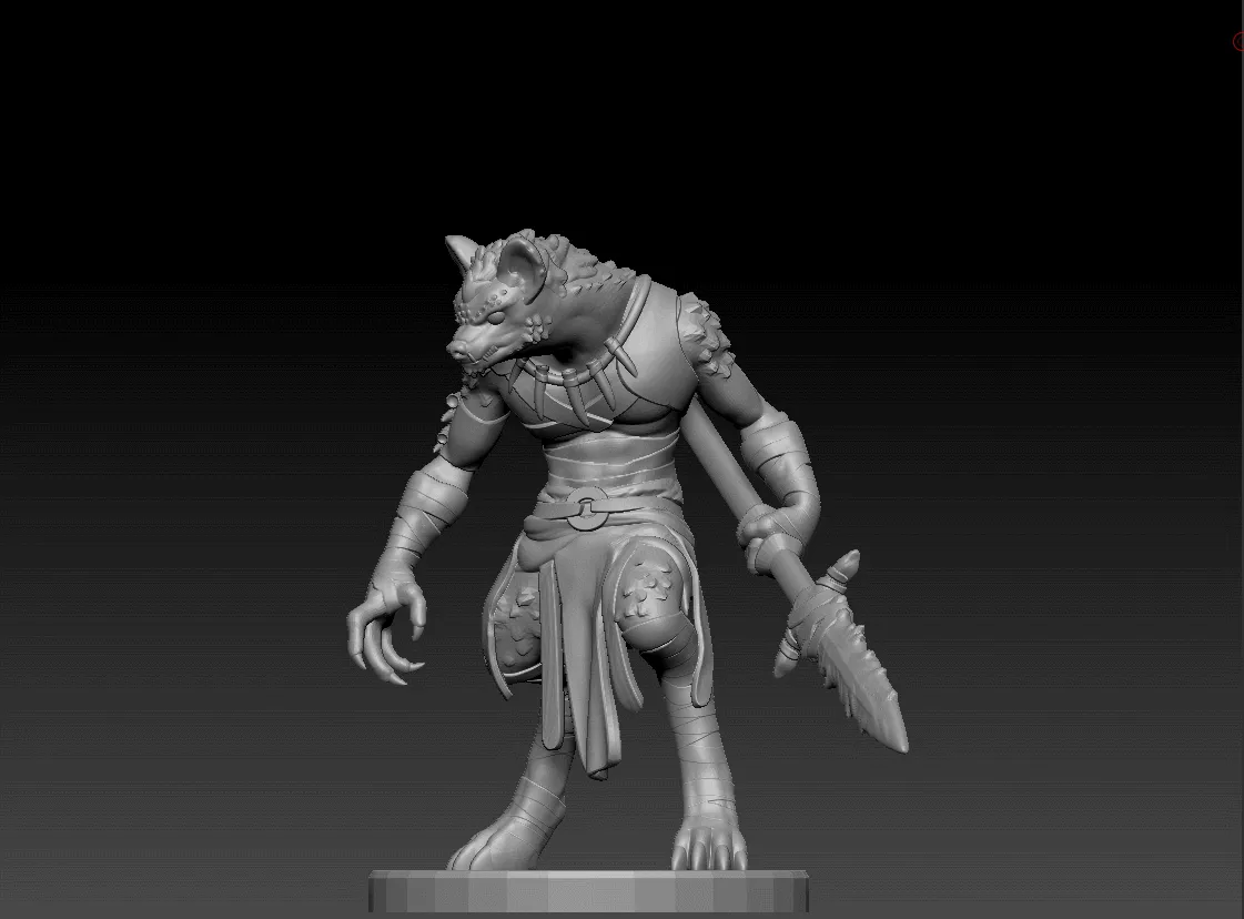 狼人战士 持战戟