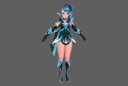 游戏小女孩 套装很不错哦