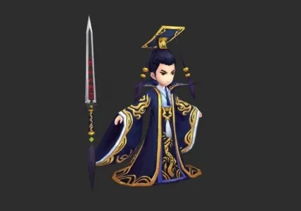 皇帝 玉帝 皇族3d模型