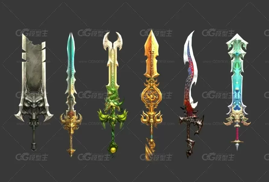 精美武器 剑 好多刀-3
