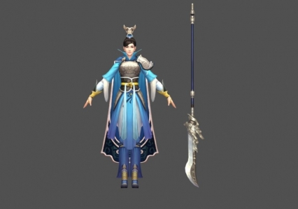 女战士 女将