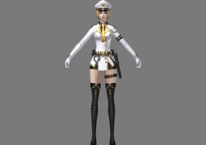 海军制服女  长腿 很不错哦