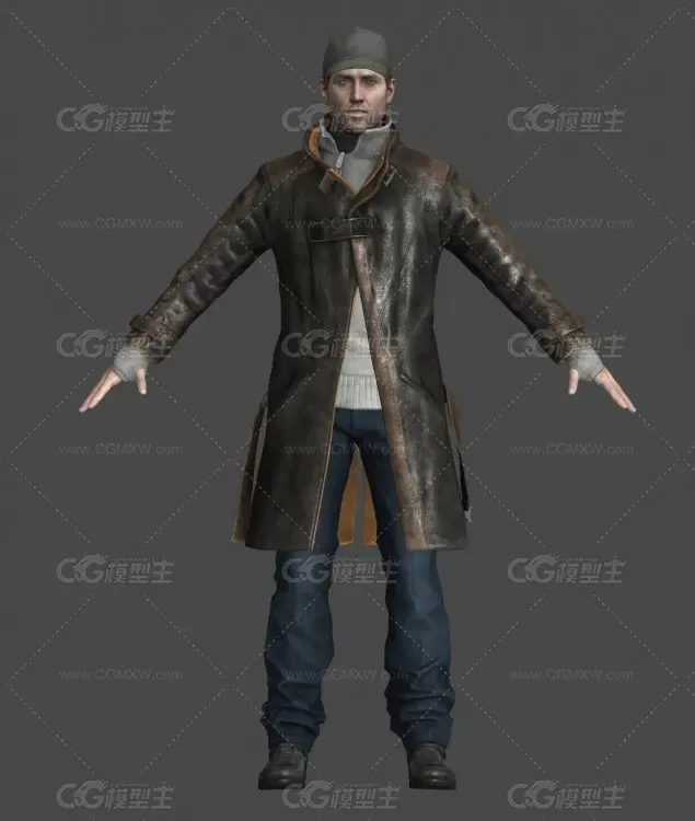 看门狗 艾登·皮尔斯(Aiden Pearce) 电脑黑客 游戏人物-2