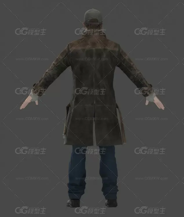 看门狗 艾登·皮尔斯(Aiden Pearce) 电脑黑客 游戏人物-3