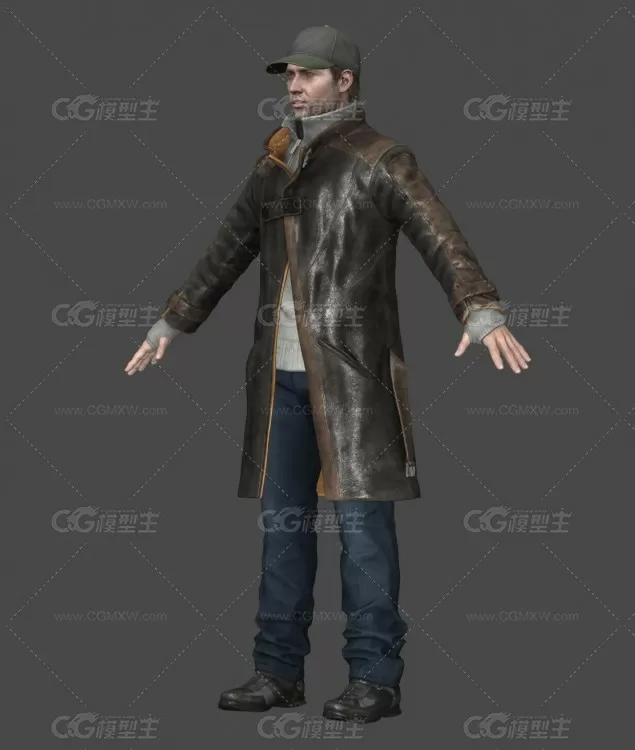 看门狗 艾登·皮尔斯(Aiden Pearce) 电脑黑客 游戏人物-5