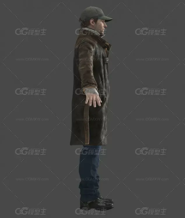 看门狗 艾登·皮尔斯(Aiden Pearce) 电脑黑客 游戏人物-6