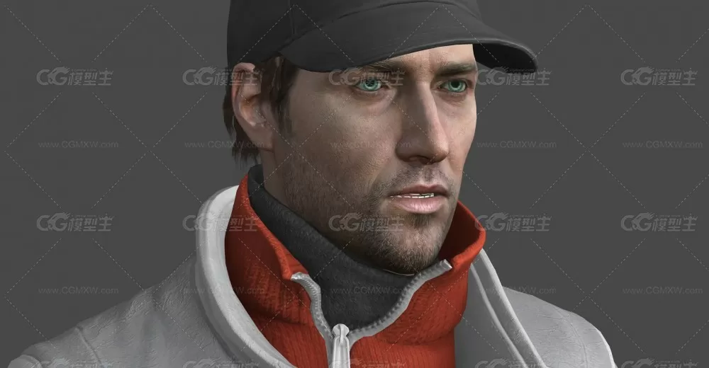 看门狗 艾登·皮尔斯(Aiden Pearce) 电脑黑客 游戏人物 白色外套-9