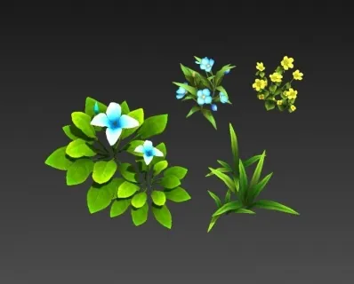 灌木洛阳城花草 绿绒蒿