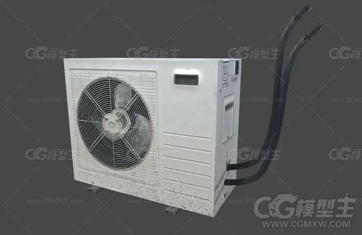 空调机3D模型-1